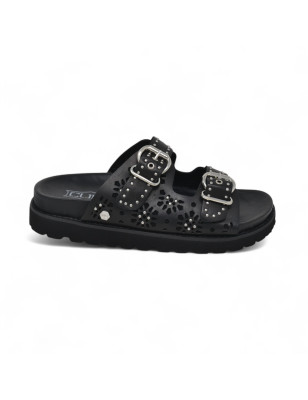 CLW446300 LIZZO 4463 SANDAL W FLOR. PERF. LEATHER