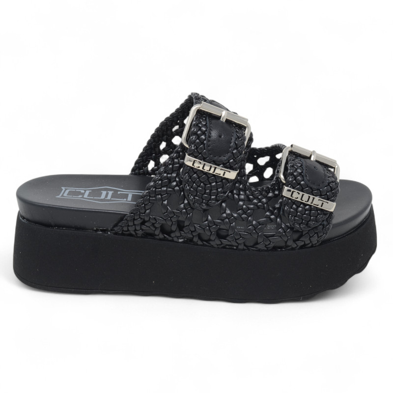 CLW447600 JANIS 4476 SANDAL W WEAV. LEATHER