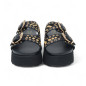 CLW430601 JANIS 4306 SANDAL W ZEBRA PR.HAIR LEATHER
