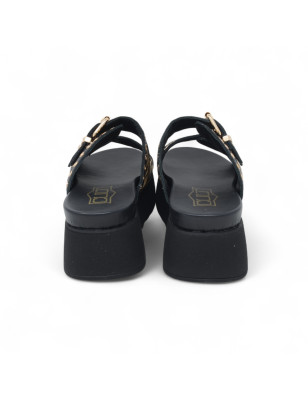 CLW430601 JANIS 4306 SANDAL W ZEBRA PR.HAIR LEATHER
