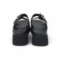 CLW430601 JANIS 4306 SANDAL W ZEBRA PR.HAIR LEATHER