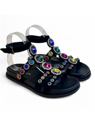 4369009209 OCTAVIA FLEXI GLADIATOR BLACK