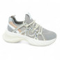 SS0023T040OA2 ARIEL 01 SNEAKER SATIN/COW SUEDE/MIRROR CAGE