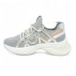 SS0023T040OA2 ARIEL 01 SNEAKER SATIN/COW SUEDE/MIRROR CAGE