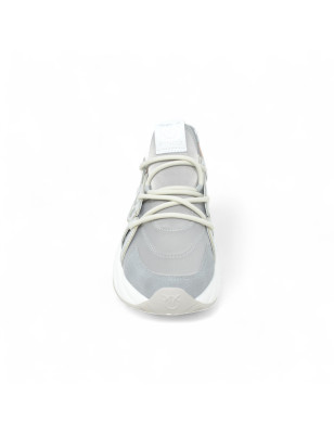 SS0023T040OA2 ARIEL 01 SNEAKER SATIN/COW SUEDE/MIRROR CAGE