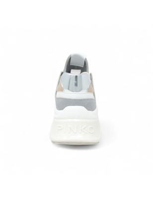SS0023T040OA2 ARIEL 01 SNEAKER SATIN/COW SUEDE/MIRROR CAGE