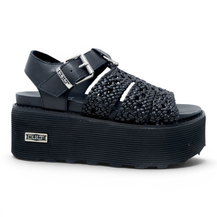 CLW474900 NANCY SANDAL W WEAV VEG/LEAT. Cult