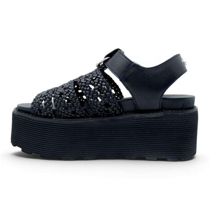 CLW474900 NANCY SANDAL W WEAV VEG/LEAT. Cult