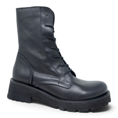 Felmini Schnürboots aus Marvin-Leder