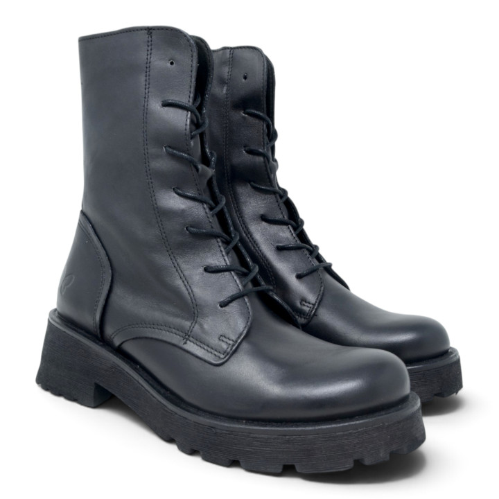 Felmini Marvin leather combat boots