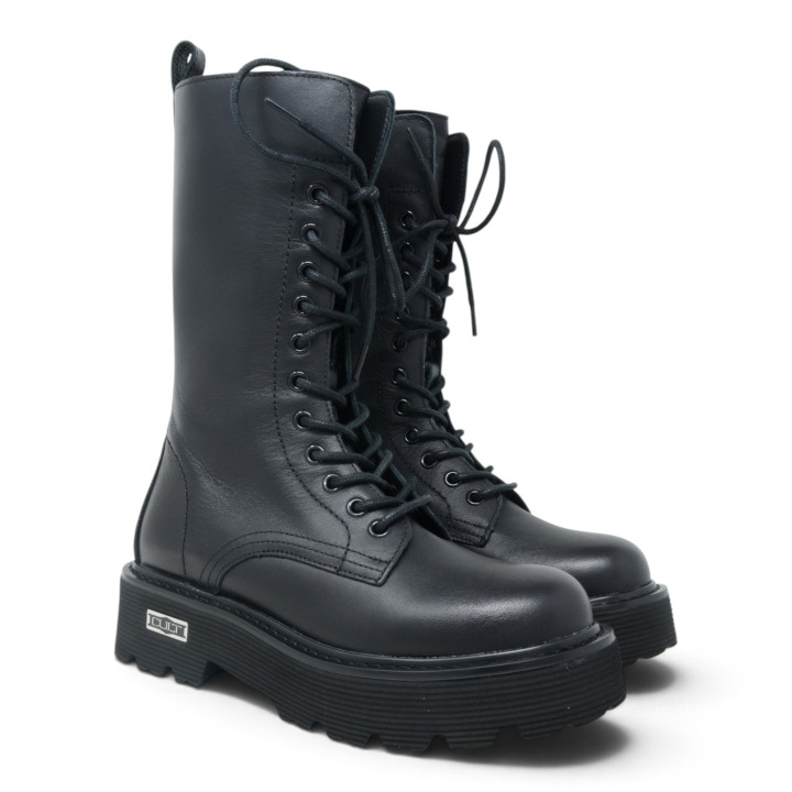 Cult Slash platform ankle boots